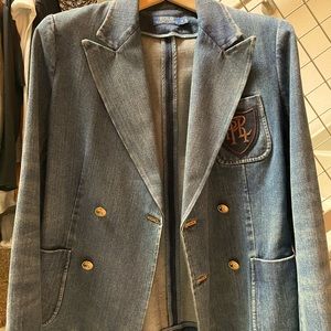 Vintage POLO Ralph Lauren Denim Blazer